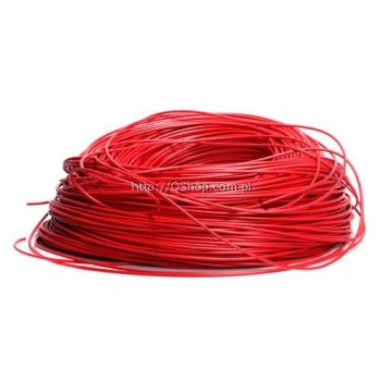 PRZEWD kabel czerwony 2,5mm rolka 100m 1mb=5,90**